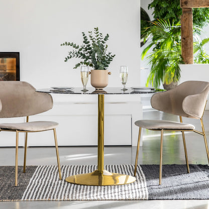 Gallery Direct Fielding Dining Table in Black