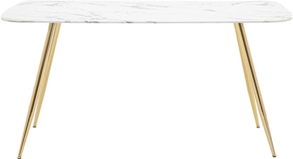 Gallery Direct Evans Dining Table White Effect