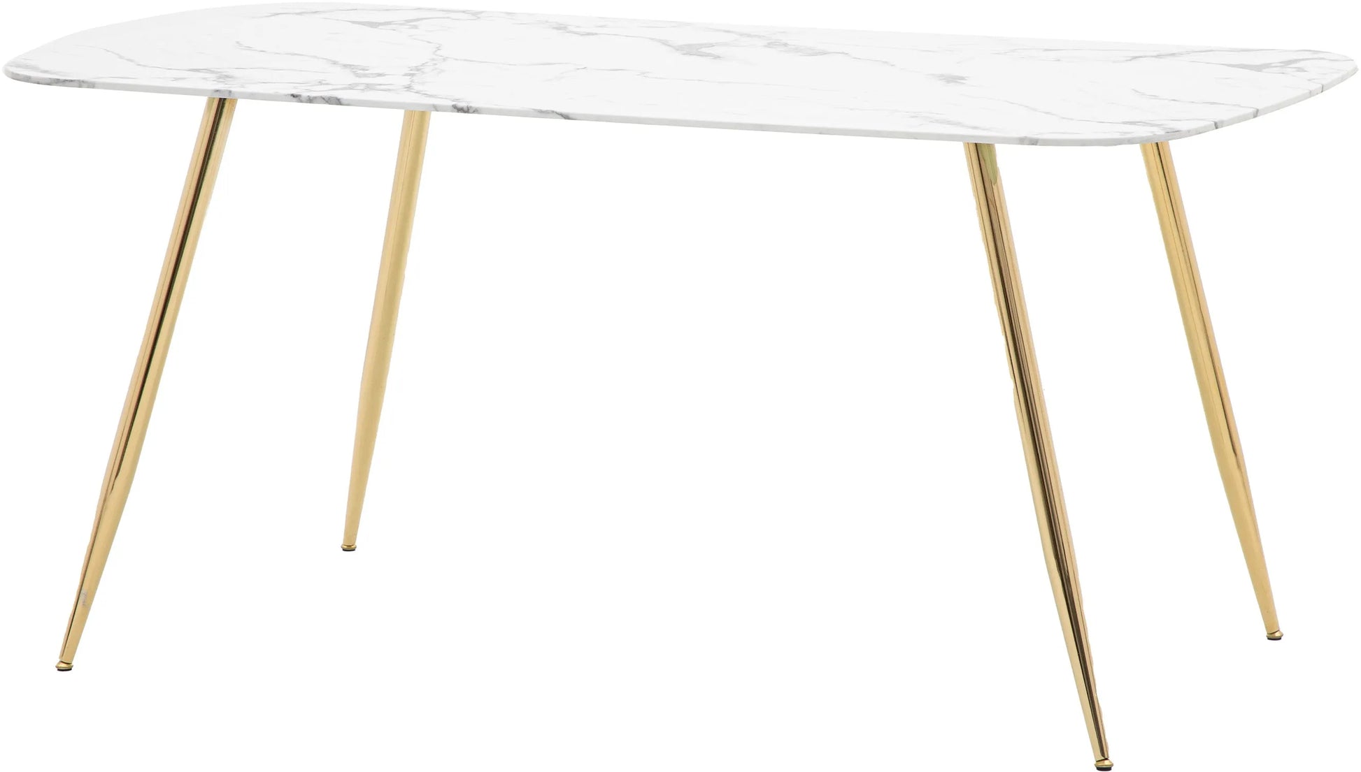 Gallery Direct Evans Dining Table White Effect