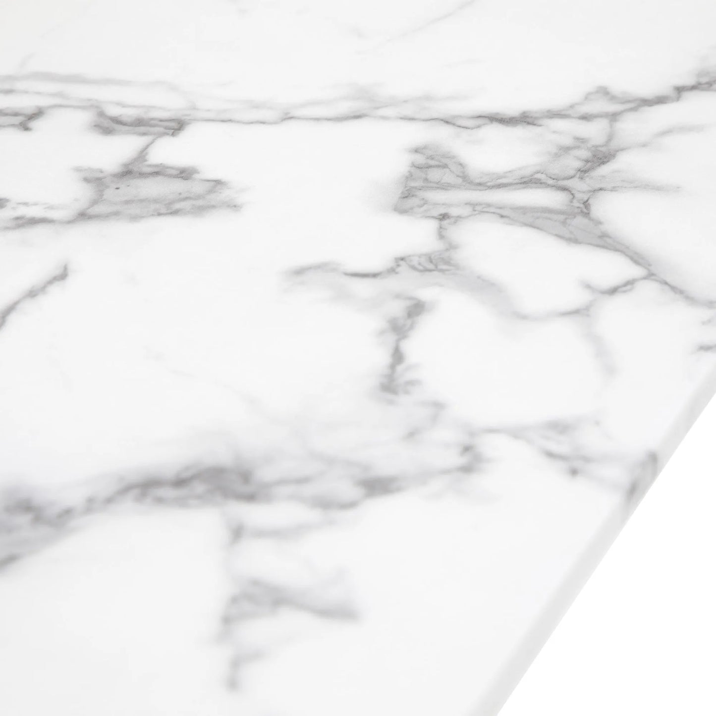 Gallery Direct Evans Dining Table White Effect