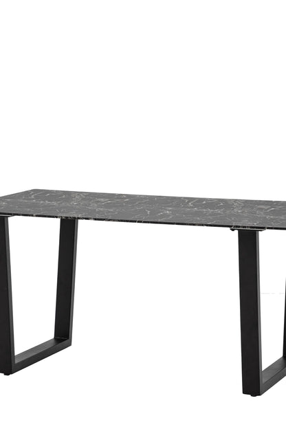 Gallery Direct Davidson Dining Table in Black
