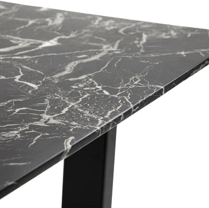 Gallery Direct Davidson Dining Table in Black
