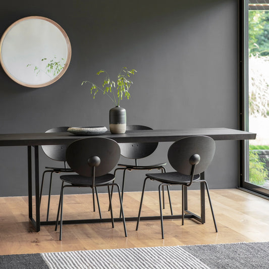 Gallery Direct Forden Dining Table in Black