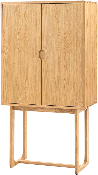Gallery Direct Craft Cocktail Cabinet in Natural