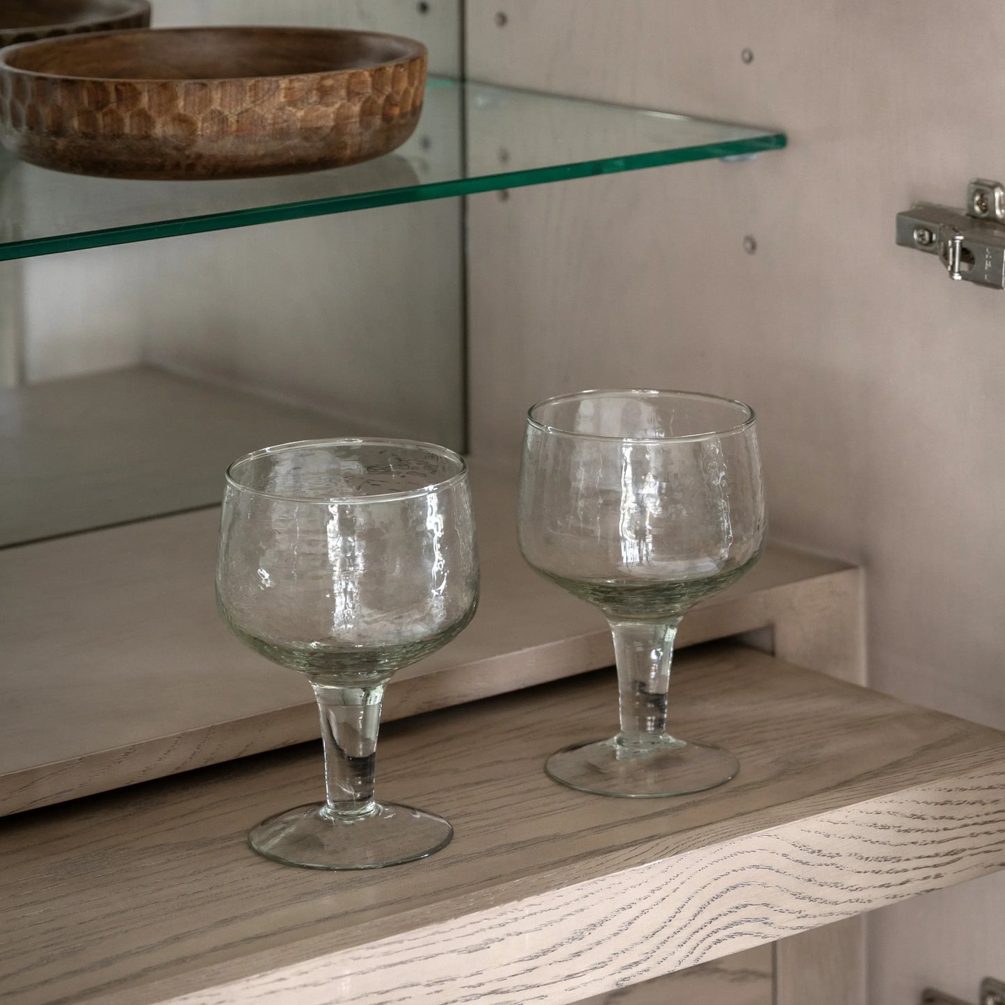 Gallery Direct Craft Cocktail Cabinet Smoked