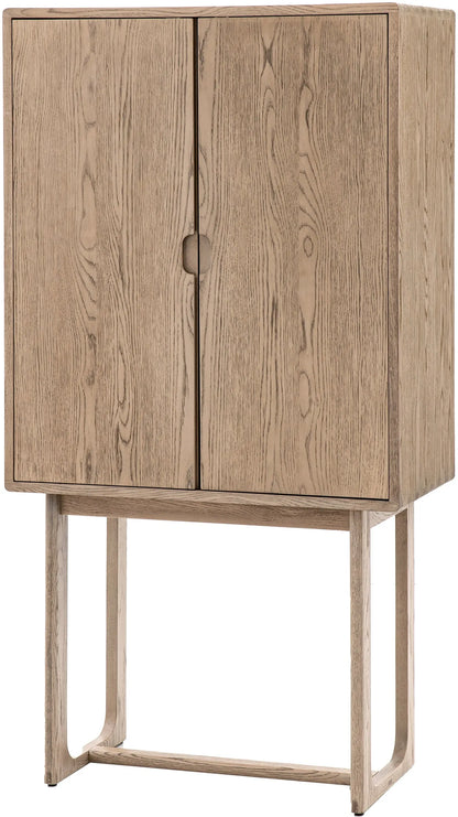 Gallery Direct Craft Cocktail Cabinet Smoked