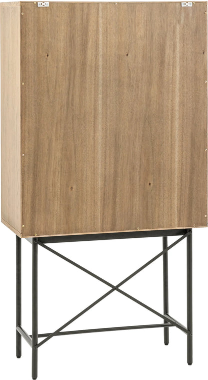 Gallery Direct Panelled 2 Door Cocktail Cabinet