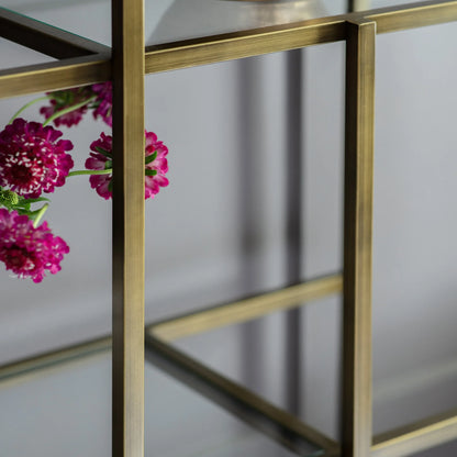 Gallery Direct Rothbury Display Unit Bronze