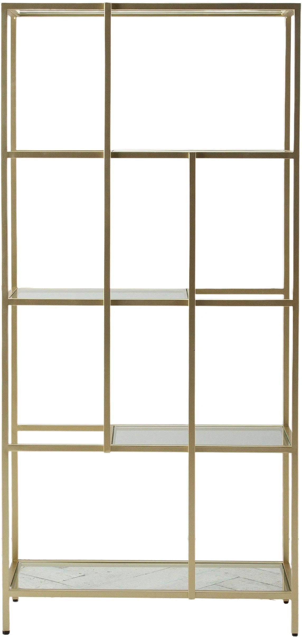 Gallery Direct Rothbury Display Unit Champagne