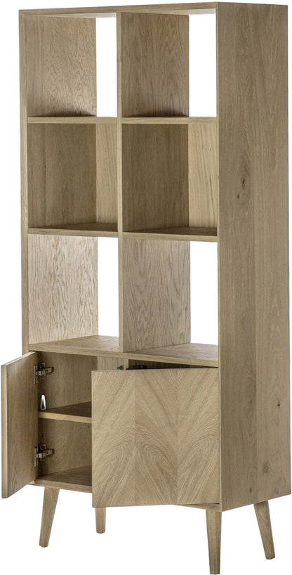 Gallery Direct Milano 2 Door Open Display Unit