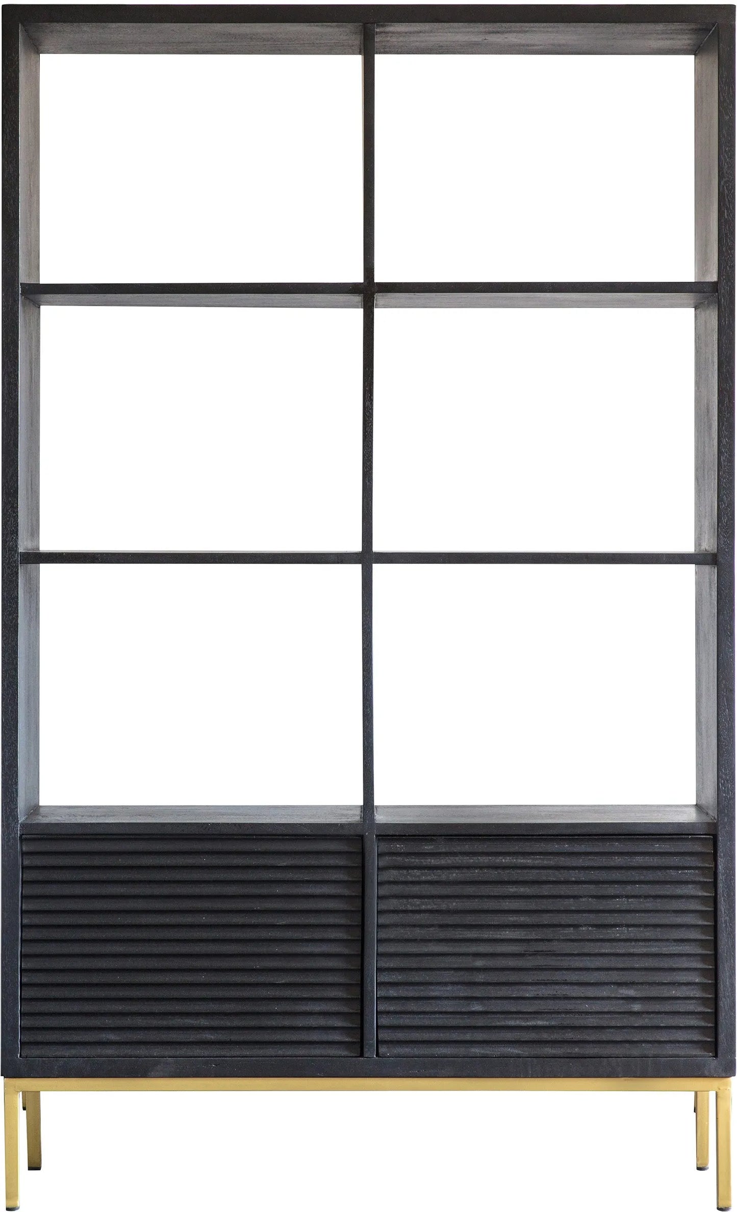 Gallery Direct Ripple 2 Door Open Display Unit