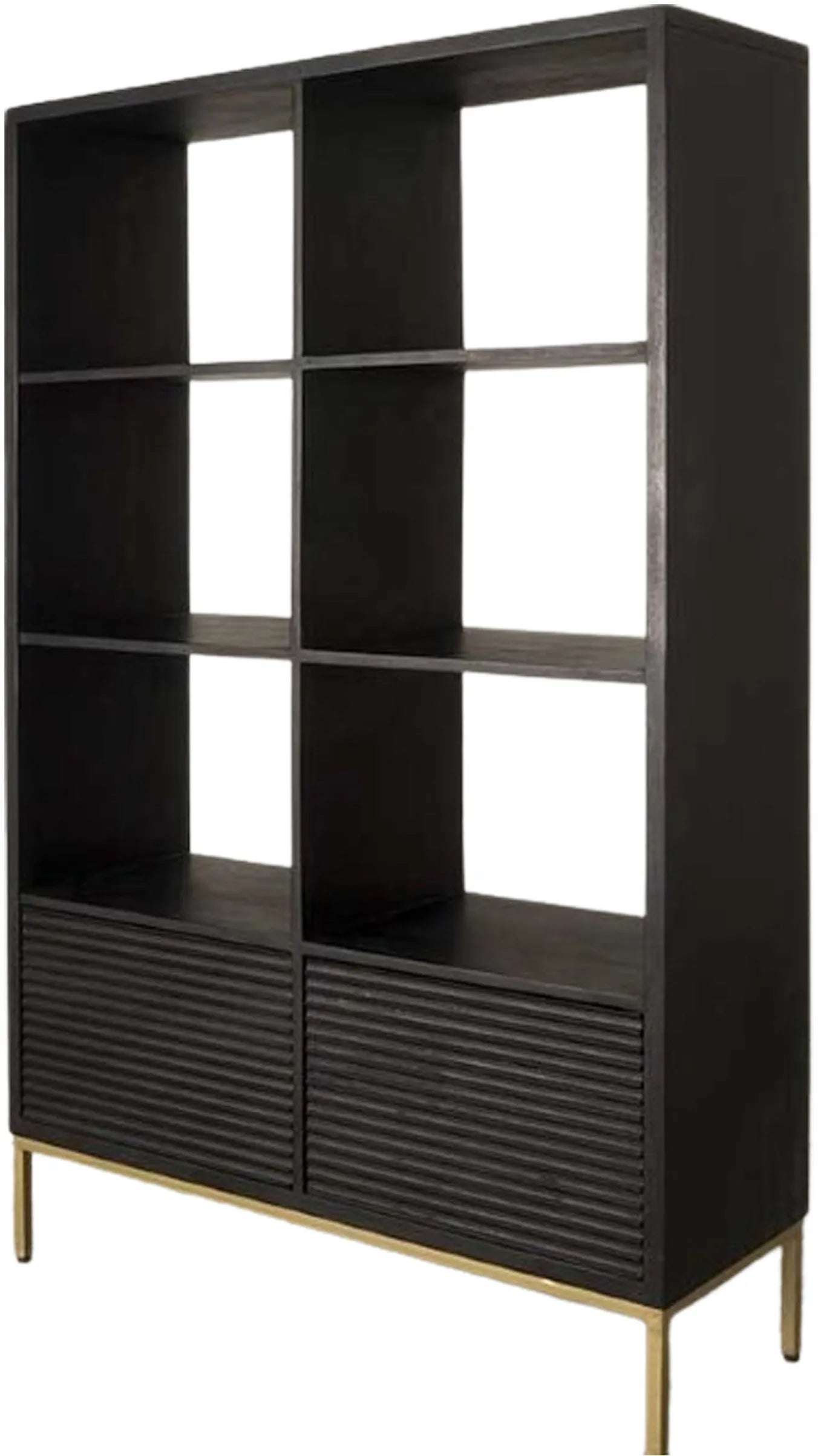 Gallery Direct Ripple 2 Door Open Display Unit
