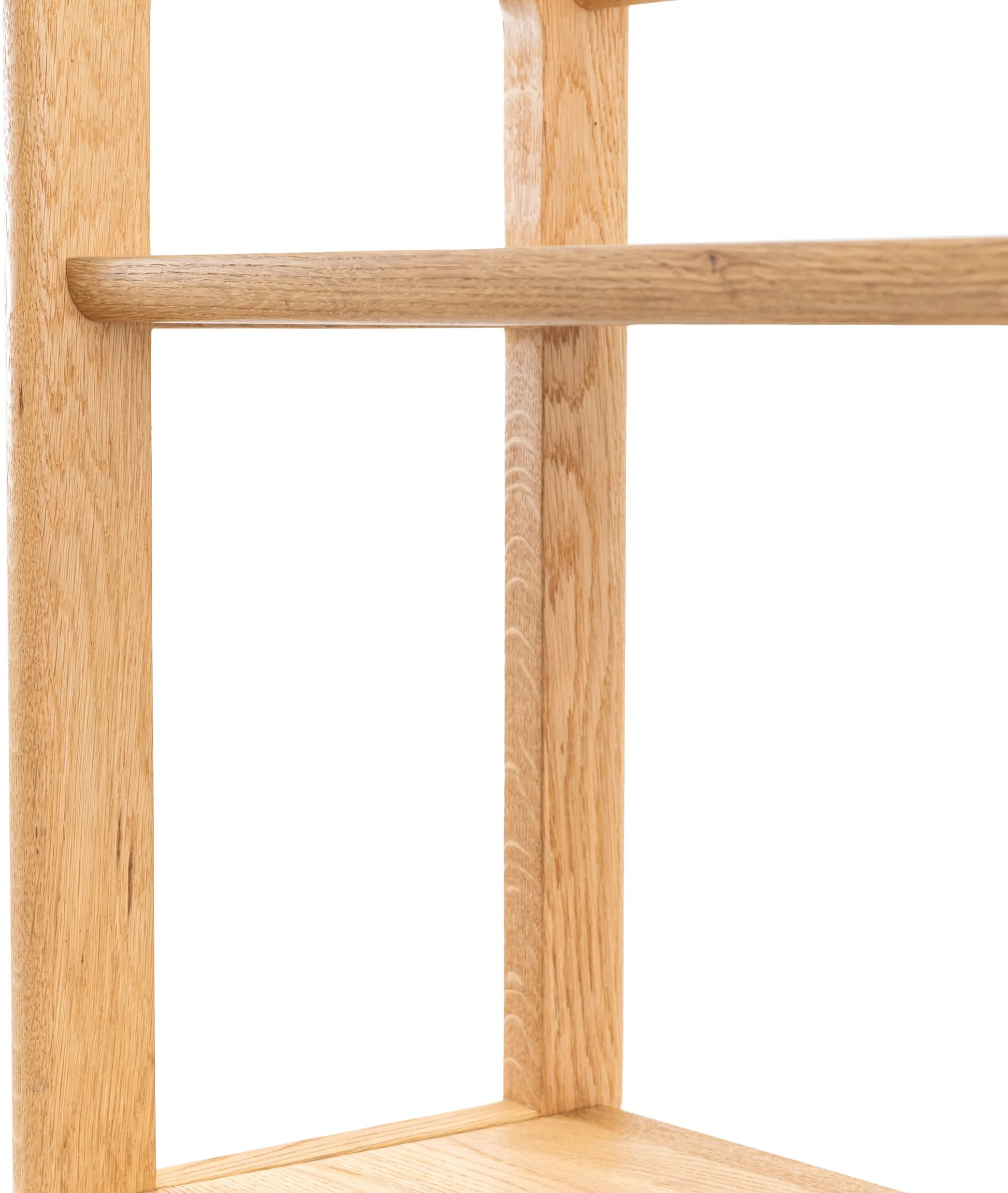 Gallery Direct Craft Tall Open Display in Natural