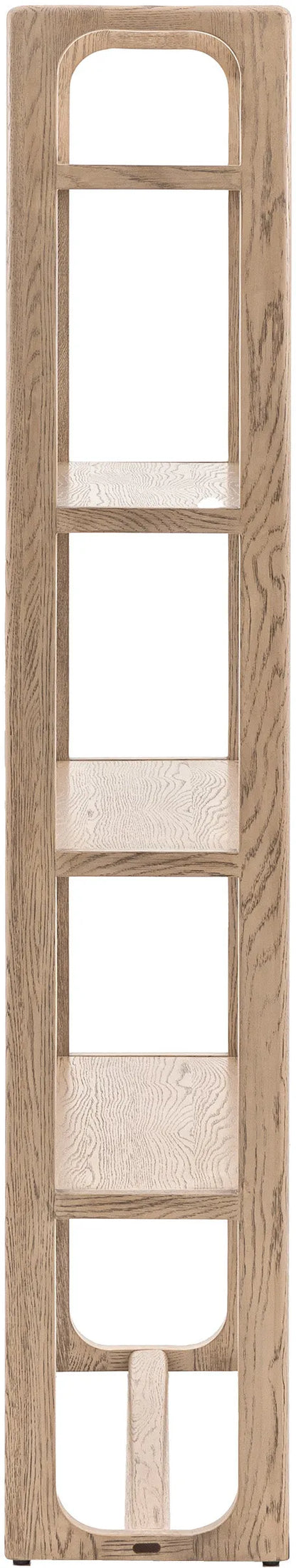 Gallery Direct Craft Tall Open Display Smoked