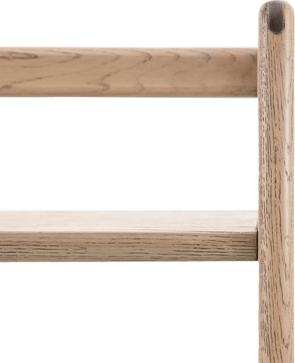 Gallery Direct Craft Tall Open Display Smoked