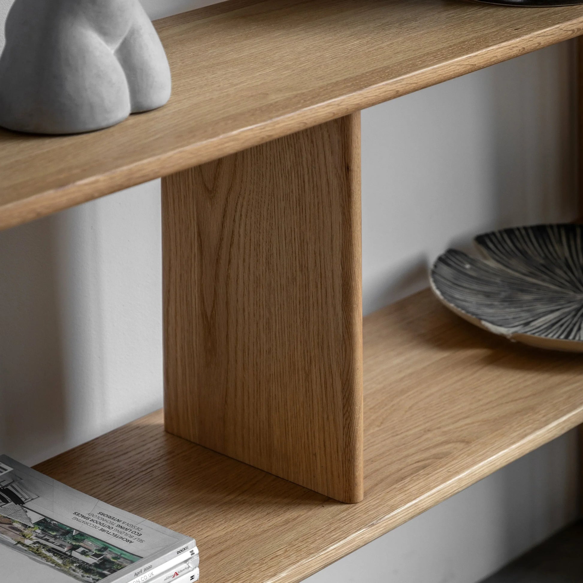 Gallery Direct Craft Low Open Display in Natural