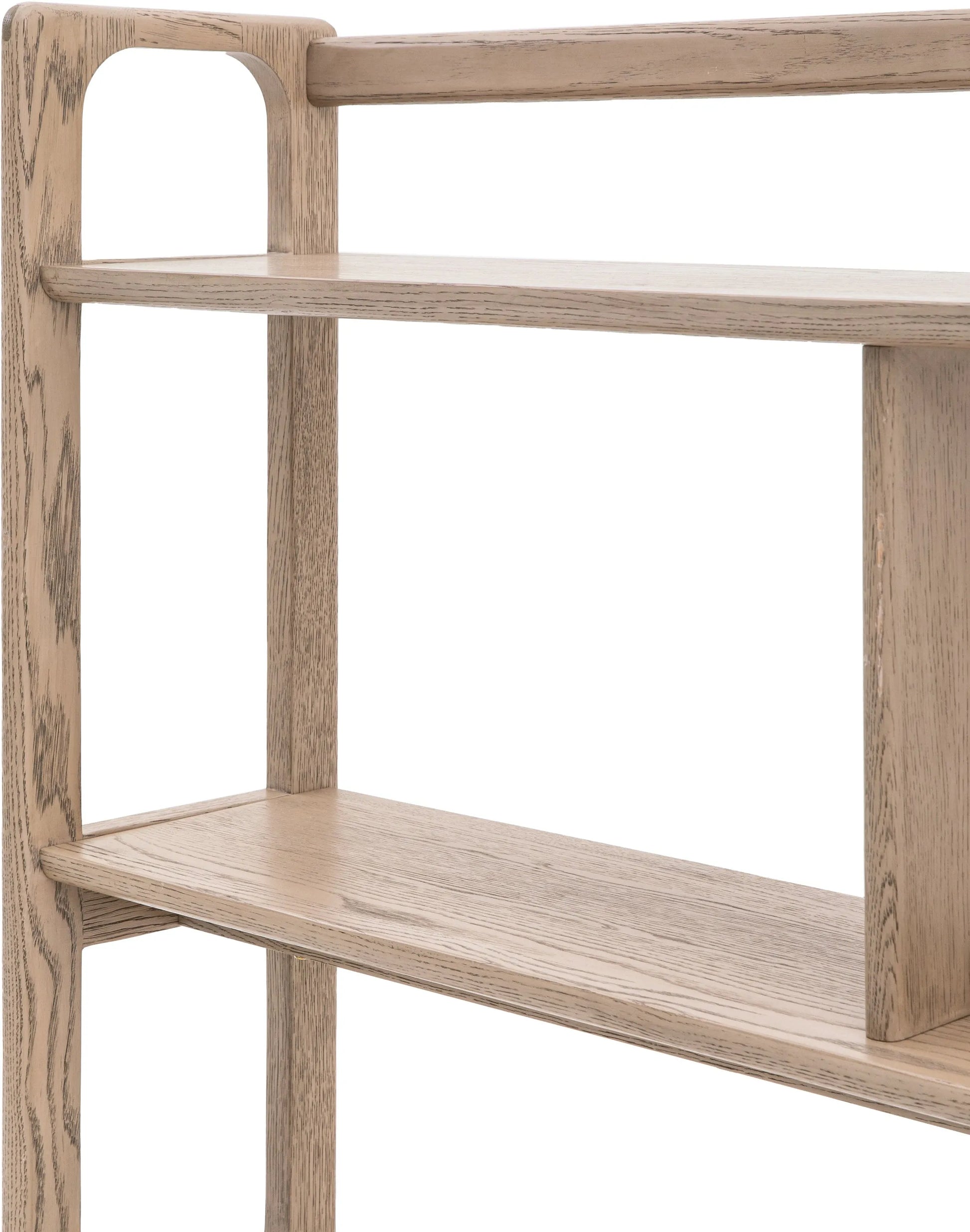 Gallery Direct Craft Low Open Display Smoked