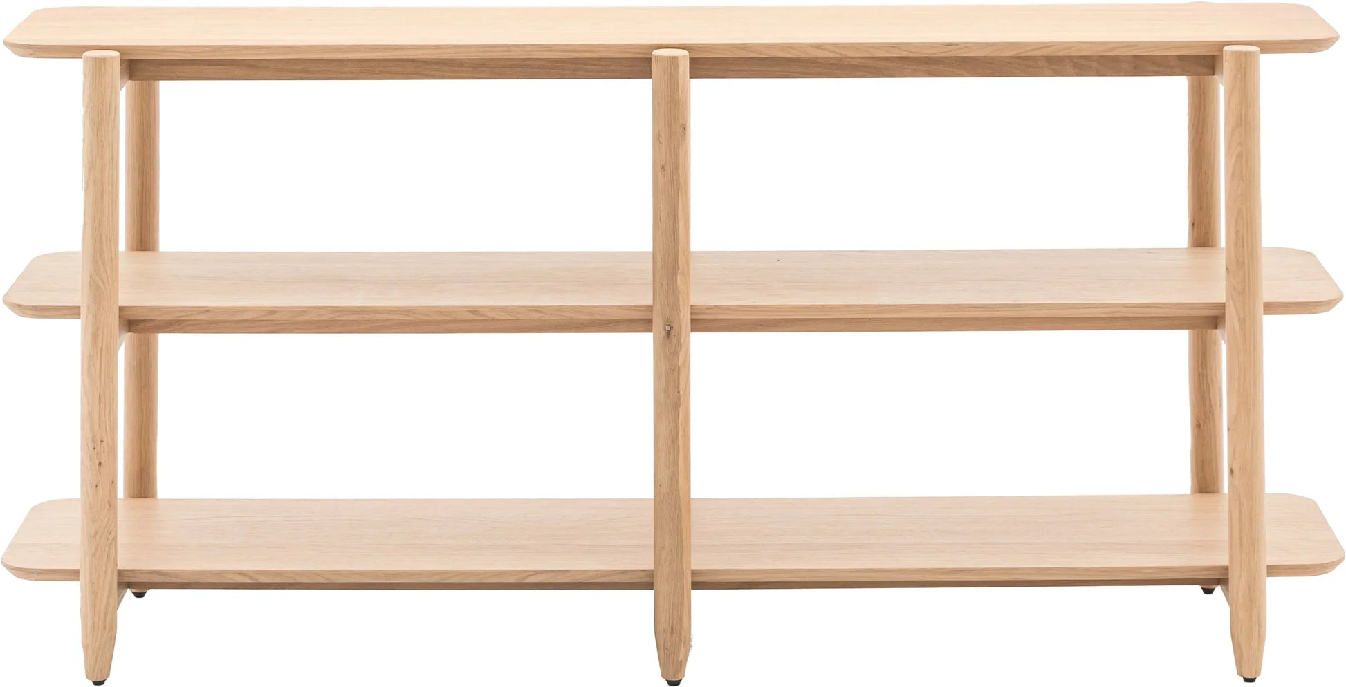 Gallery Direct Hatfield Wide Open Display Natural