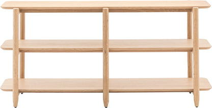 Gallery Direct Hatfield Wide Open Display Natural