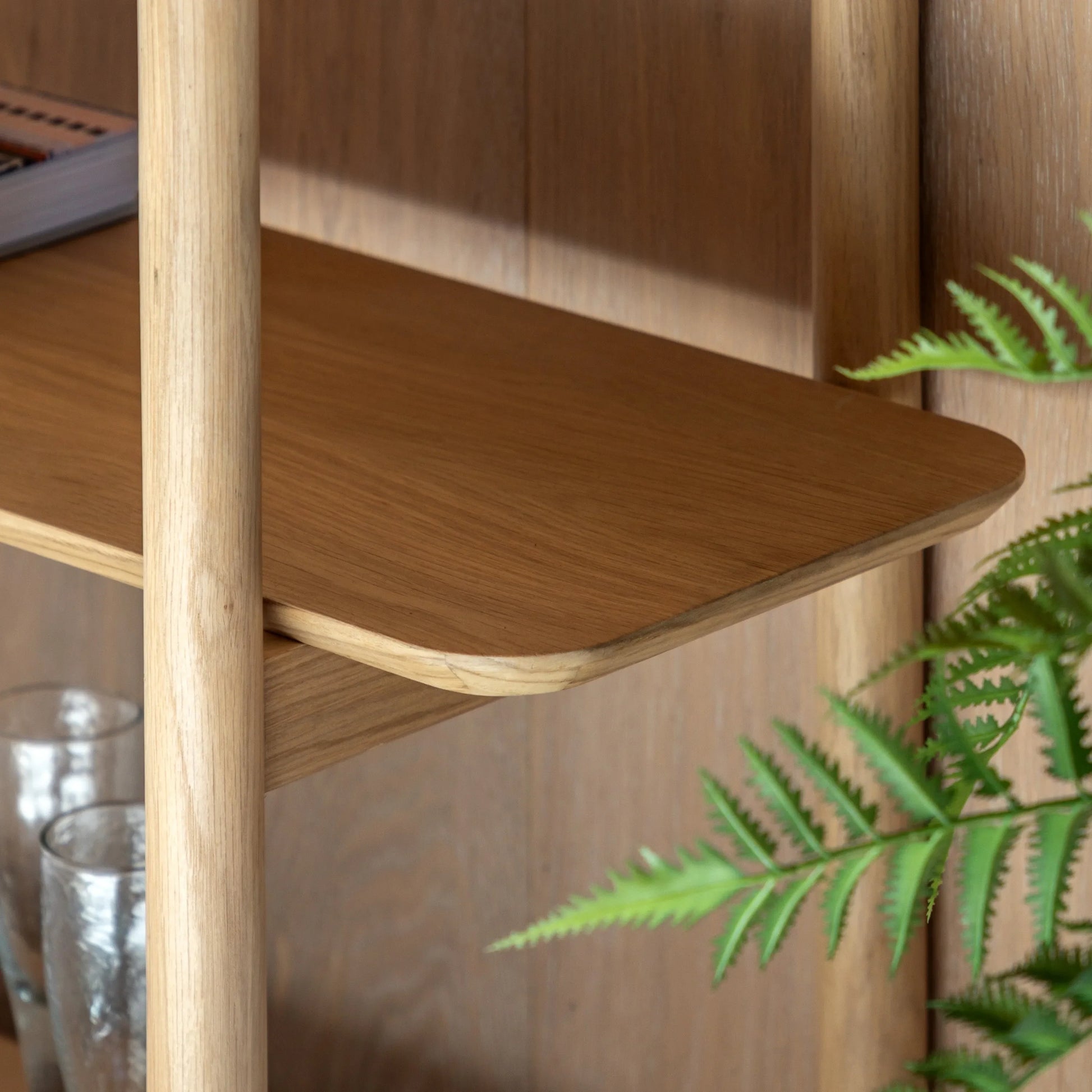 Gallery Direct Hatfield Tall Open Display Natural