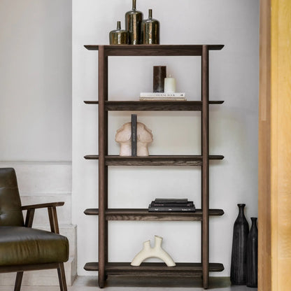 Gallery Direct Hatfield Tall Open Display Smoked