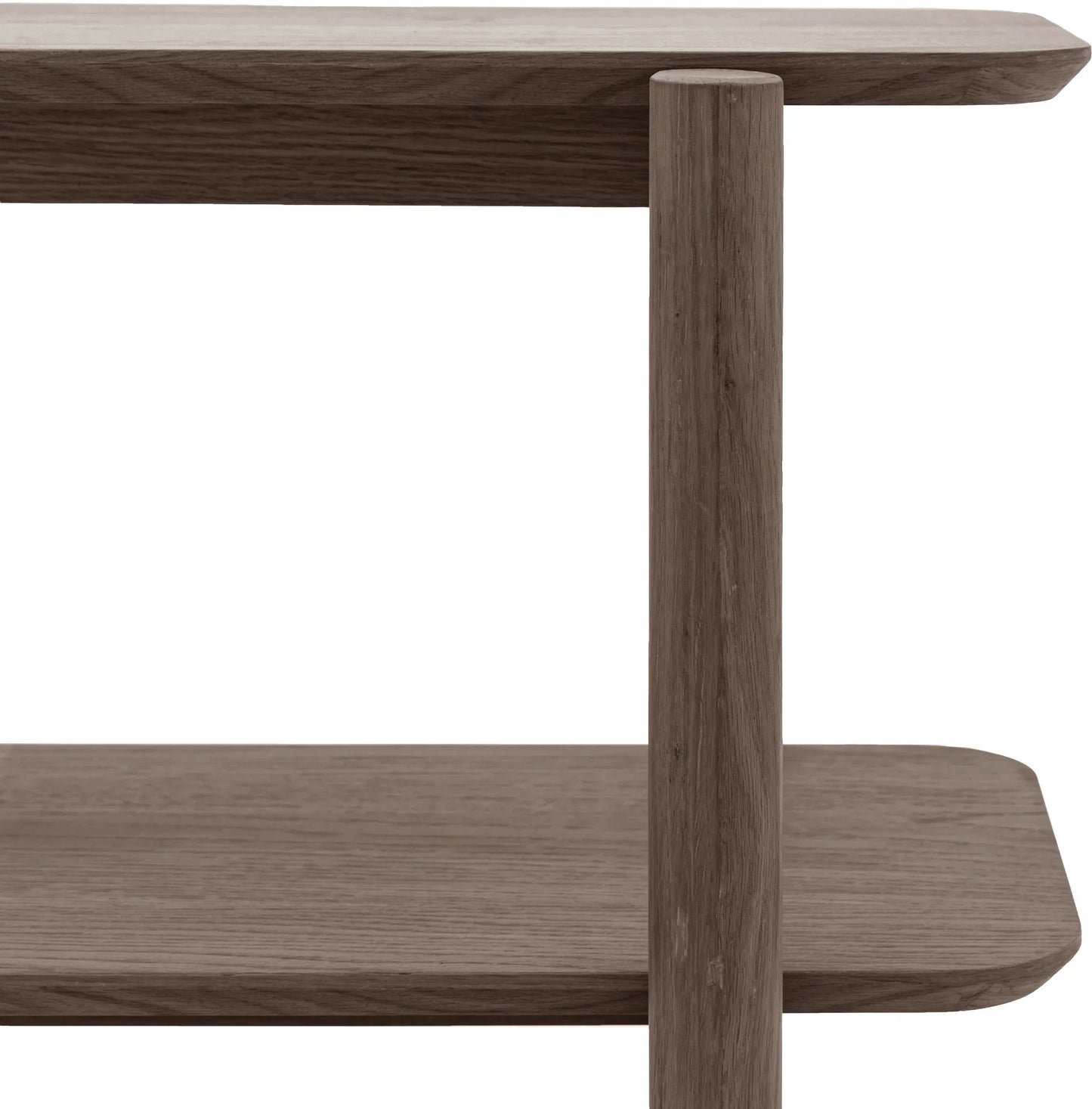 Gallery Direct Hatfield Wide Open Display Smoked