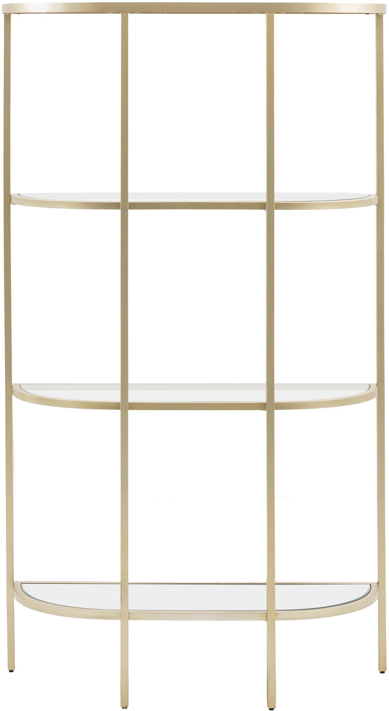 Gallery Direct Hudson Display Unit Champagne