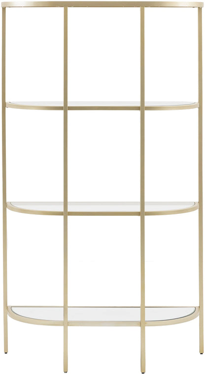 Gallery Direct Hudson Display Unit Champagne