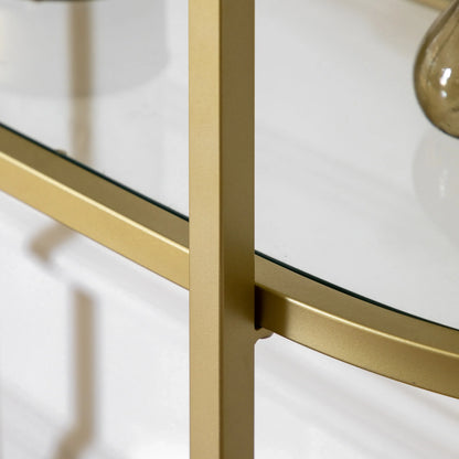 Gallery Direct Hudson Display Unit Champagne