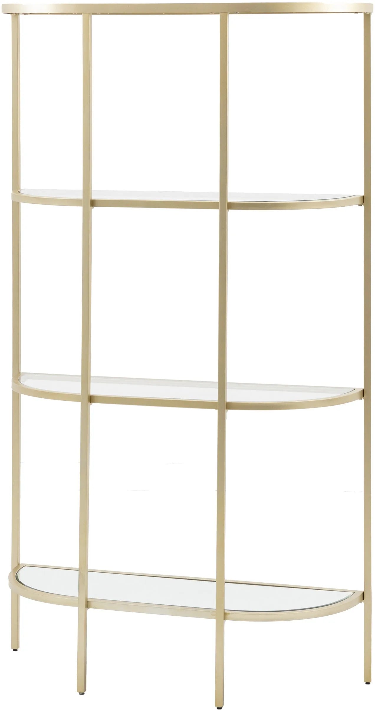 Gallery Direct Hudson Display Unit Champagne