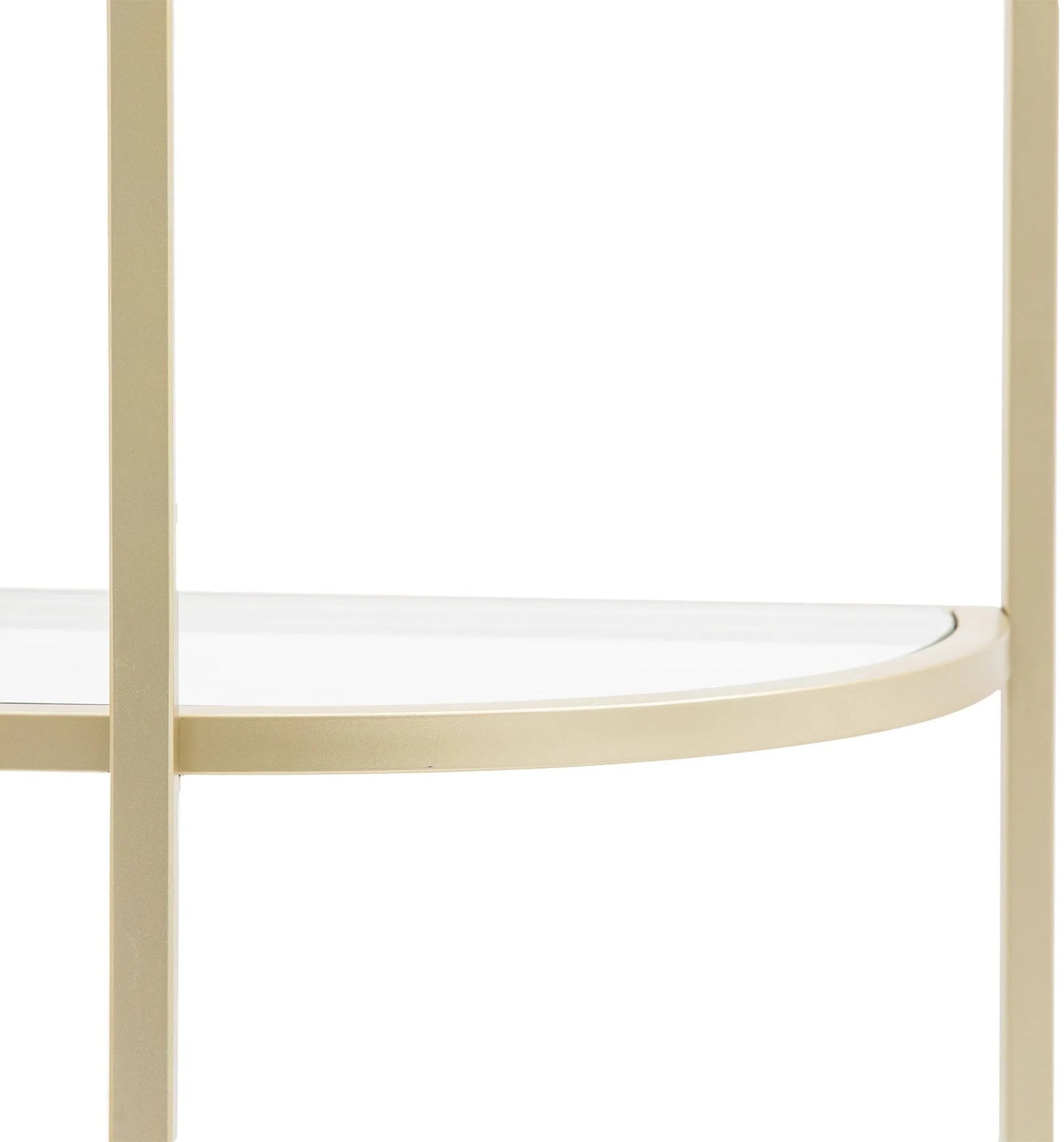 Gallery Direct Hudson Display Unit Champagne