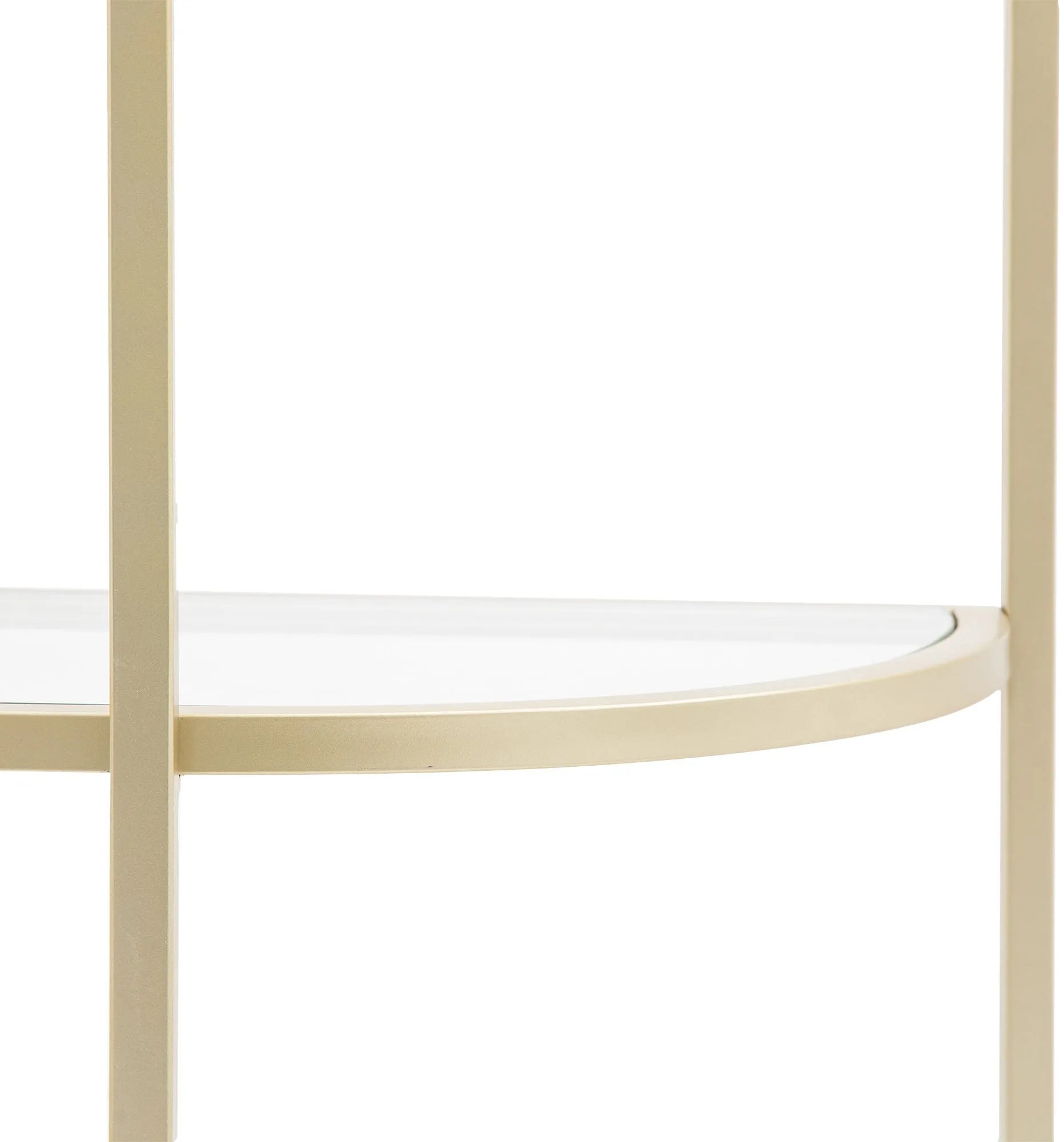Gallery Direct Hudson Display Unit Champagne