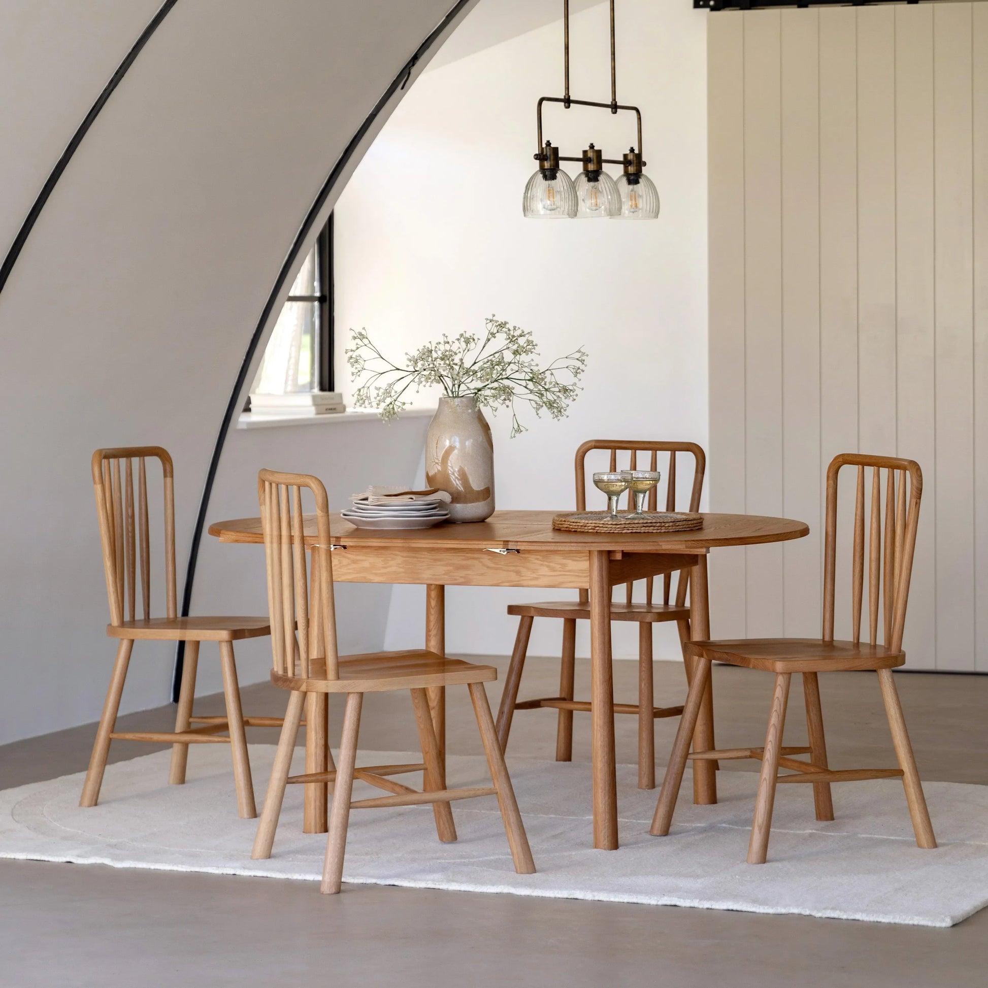 Gallery Direct Wycombe Extending Dining Table
