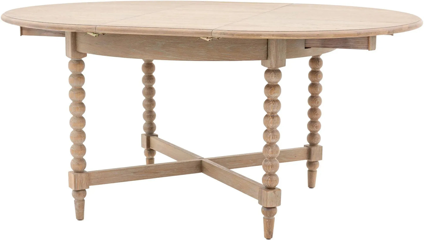 Gallery Direct Artisan Round Extending Dining Table