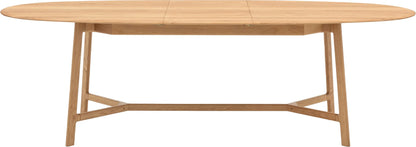 Gallery Direct Madrid Extending Dining Table in Oak