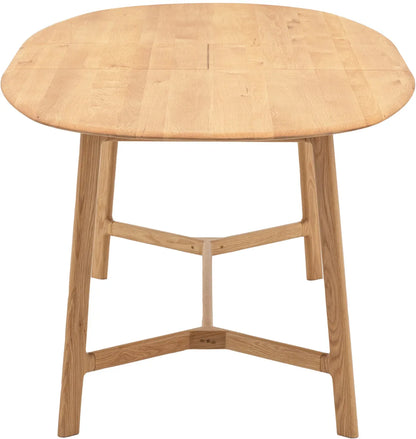 Gallery Direct Madrid Extending Dining Table in Oak