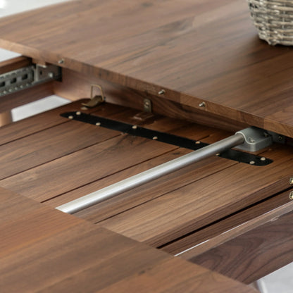 Gallery Direct Madrid Extending Dining Table in Walnut