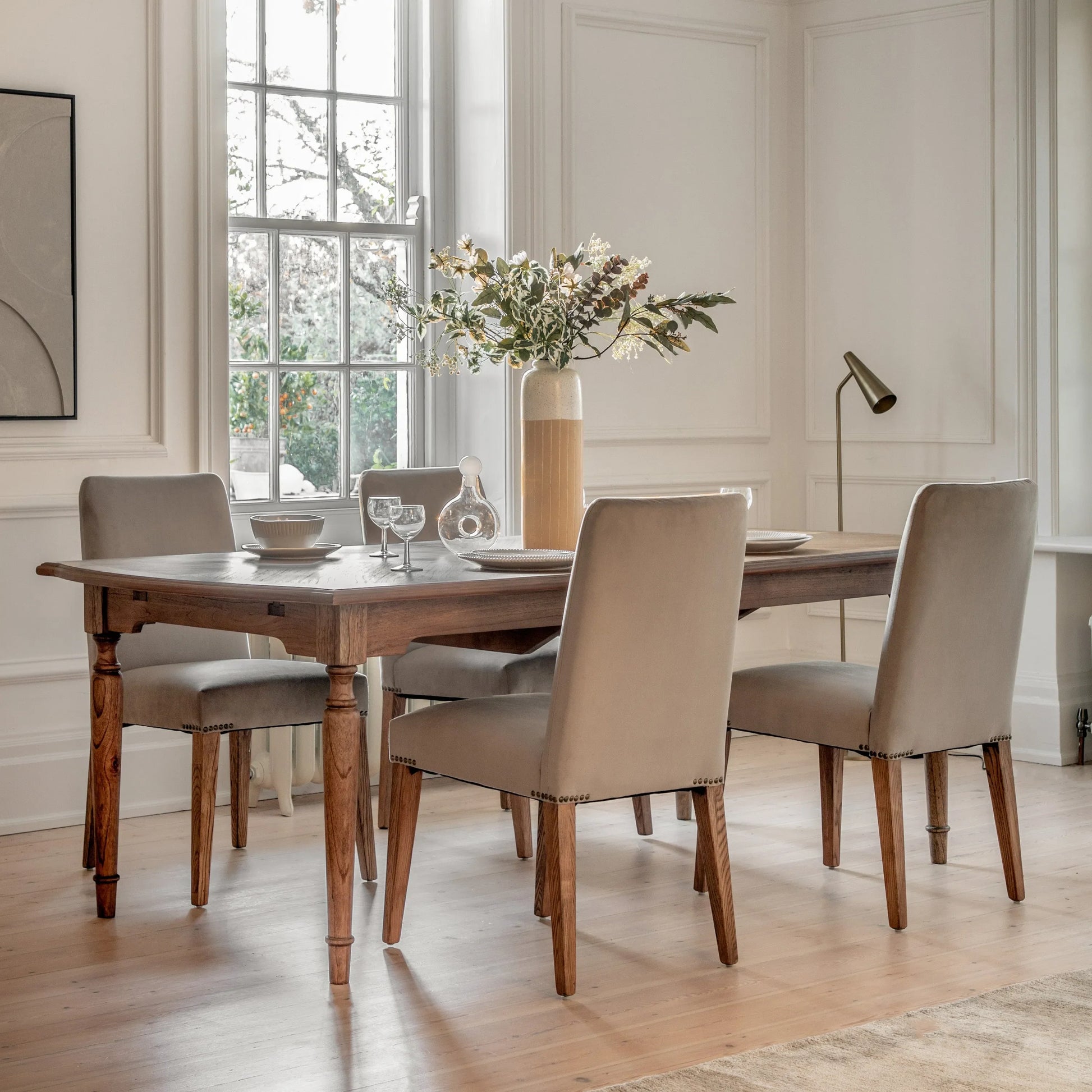 Gallery Direct Highgrove Extending Dining Table