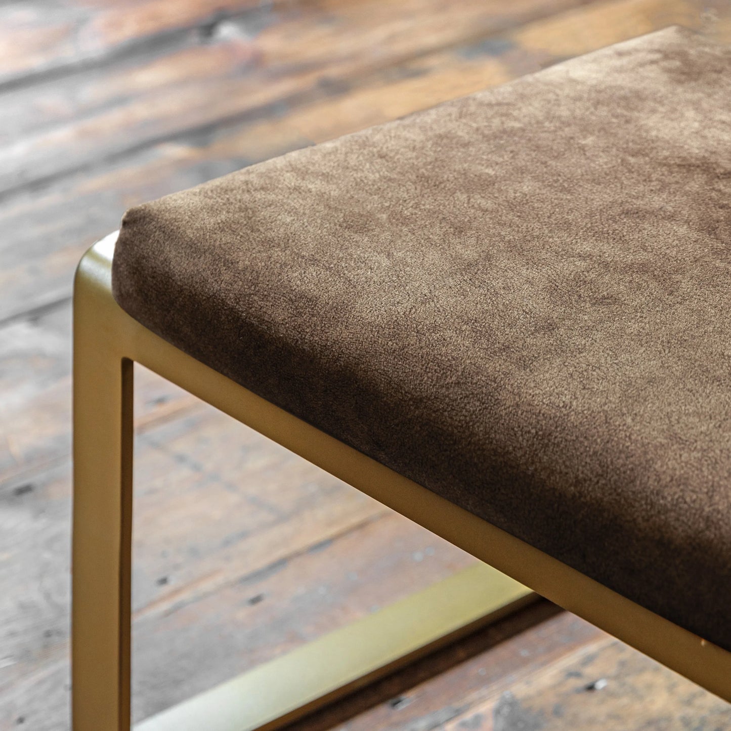 Gallery Direct Fabien Footstool in Mineral
