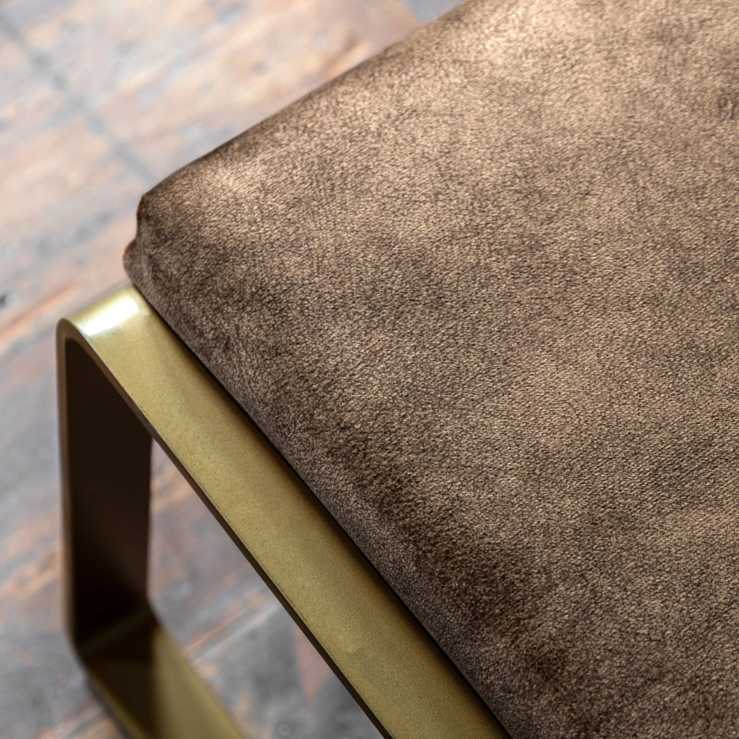 Gallery Direct Fabien Footstool in Mineral