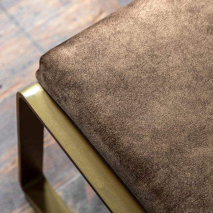 Gallery Direct Fabien Footstool in Mineral