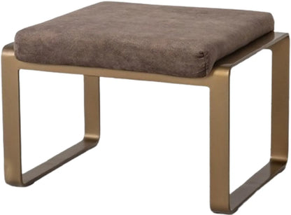 Gallery Direct Fabien Footstool in Mineral