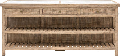 Gallery Direct Vancouver Kitchen Island (Large)