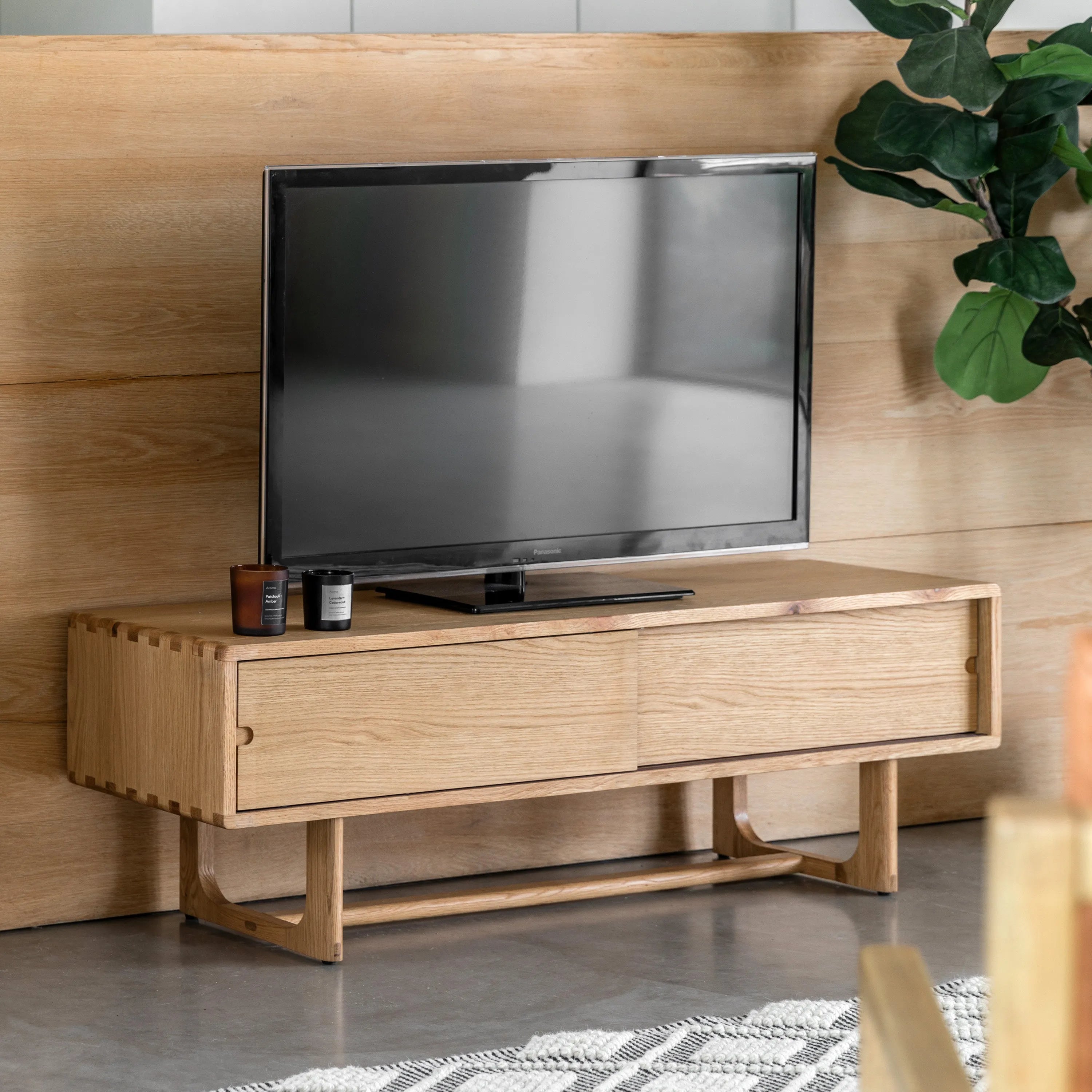 Gallery Direct Craft Media Unit in Natural
