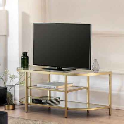 Gallery Direct Hudson Media Unit Champagne