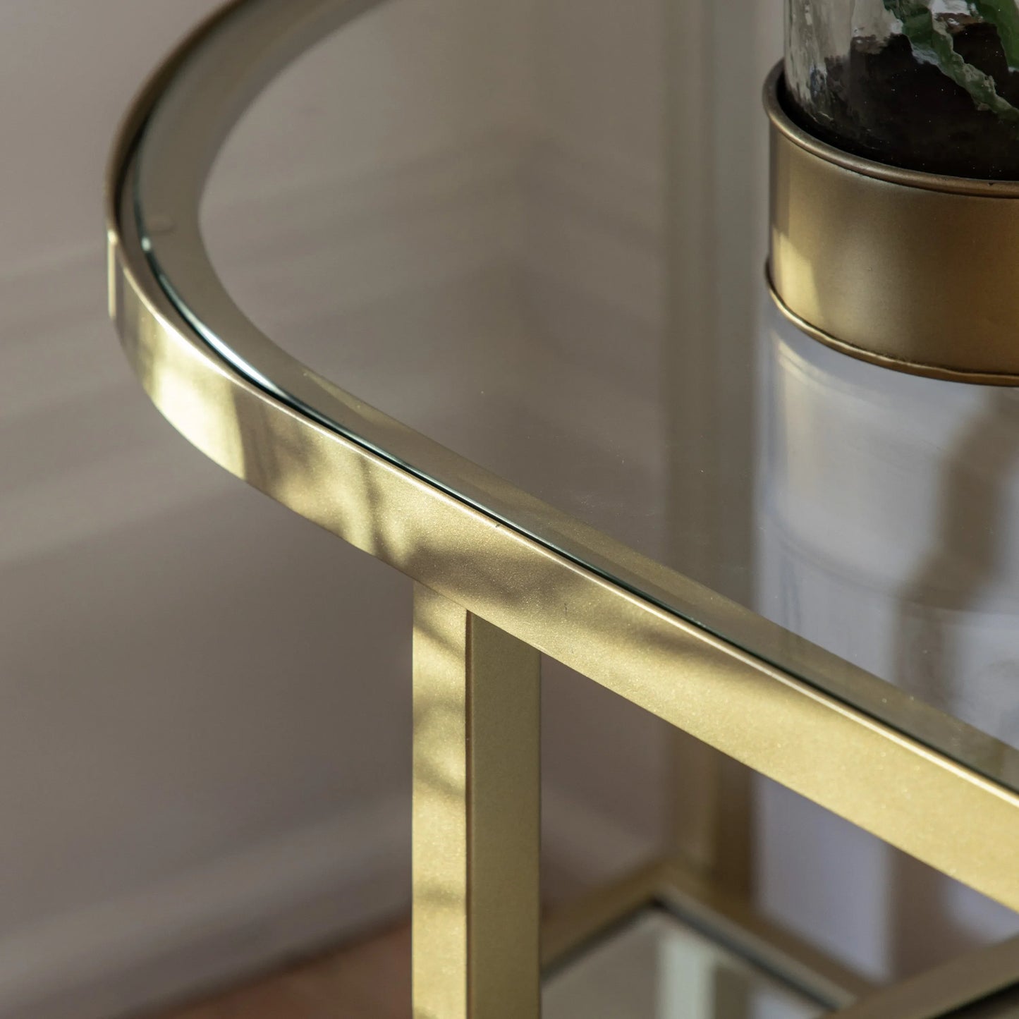 Gallery Direct Hudson Media Unit Champagne