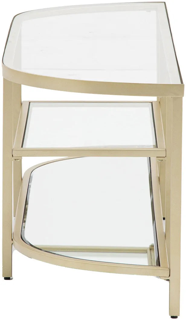 Gallery Direct Hudson Media Unit Champagne