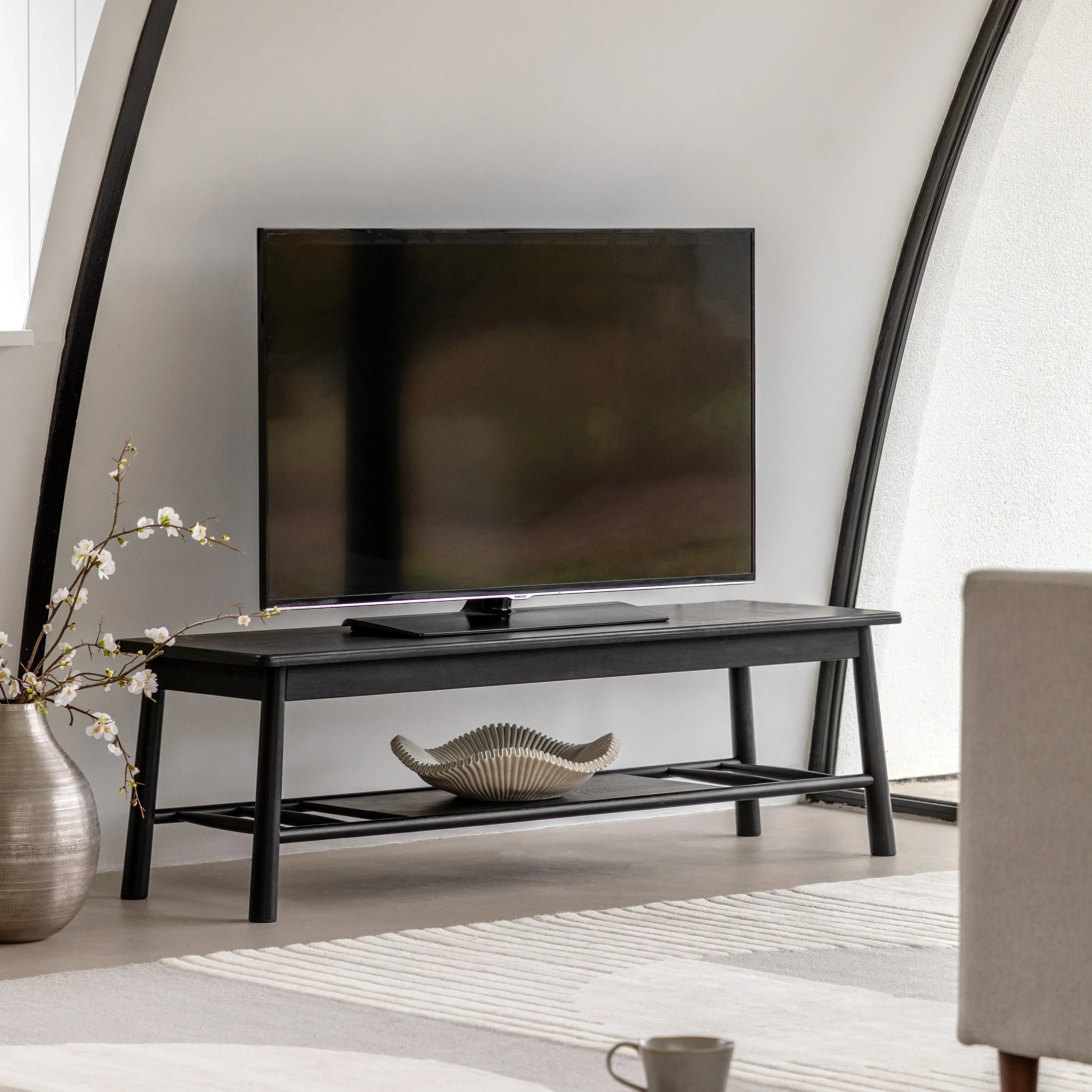 Gallery Direct Wycombe Media Unit Black