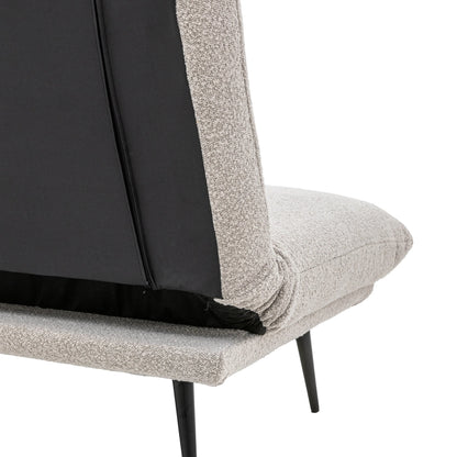 Gallery Direct Dunton Sofa Bed in Light Grey