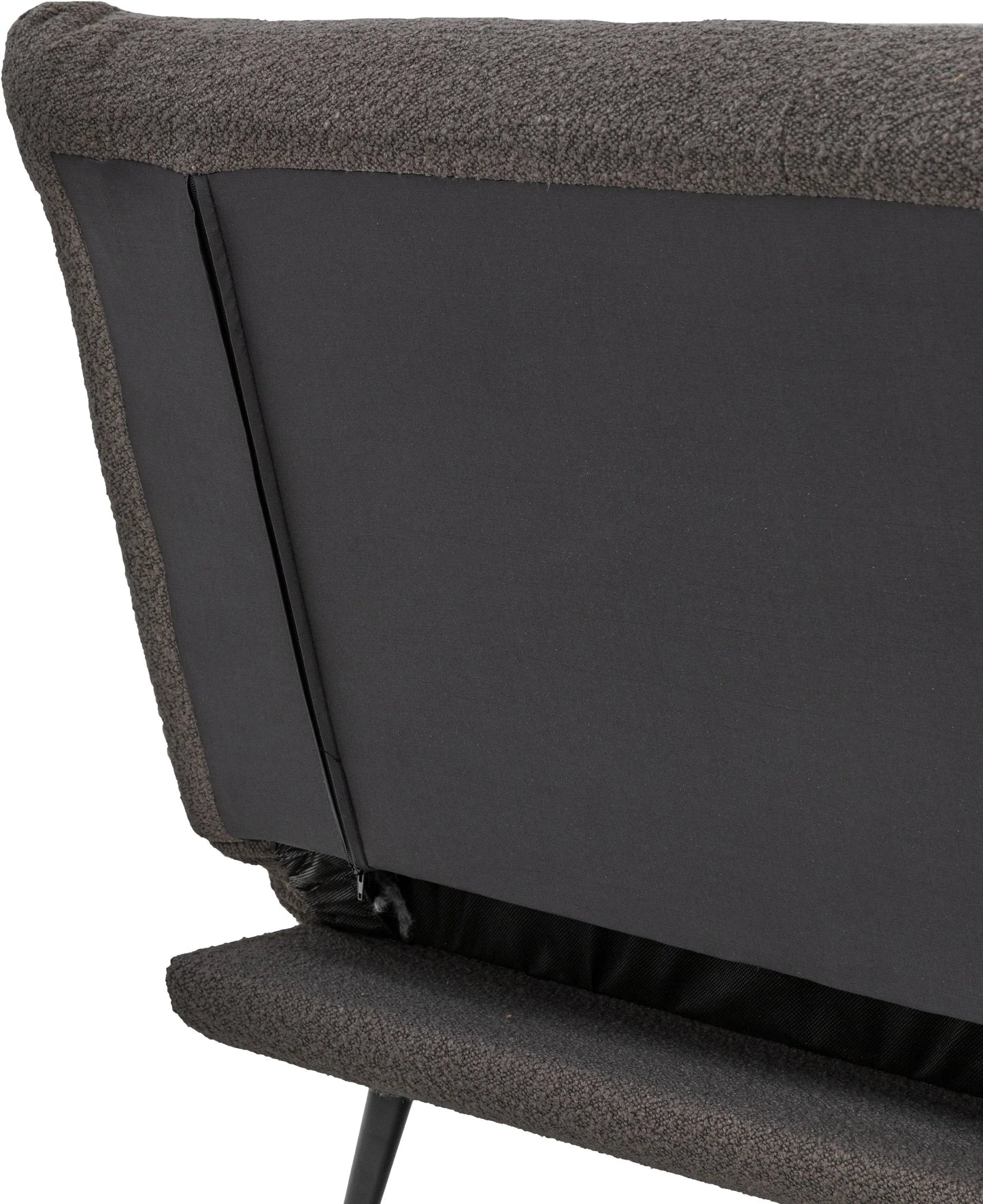 Gallery Direct Dunton Sofa Bed in Dark Grey